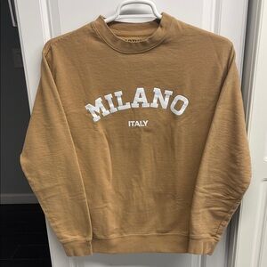 Milano Crewneck in Tan